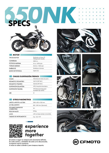 Cfmoto 650nk - Cf Moto Pilar