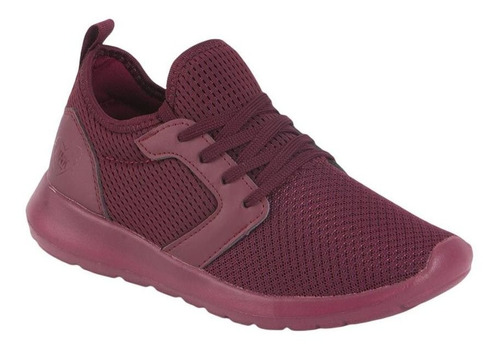 Tenis Dama Running Vino Pink Sport Comodos Entrena Moda