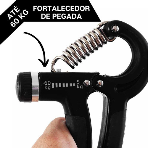 Hand Grip Ajustável Fortalecedor Fisioterapia Mão Exercicios