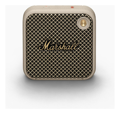 Parlante Portátil Bluetooth Marshall Willen Cream And Brass