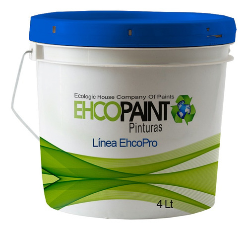 Pintura Ehcopro Vinilcrilica Lavable  4 Lts. 5 A 7 Años 