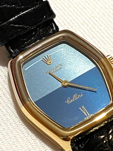 Reloj Rolex Geneve Cellini De Oro 18k/750 Para Dama O (Usado)