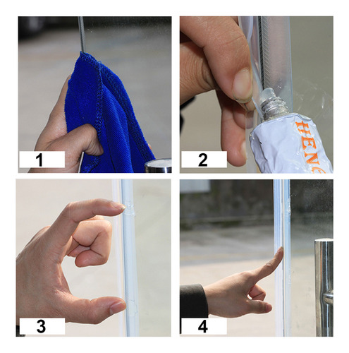 Protectores De Esquinas De Vidrio Anticolisión