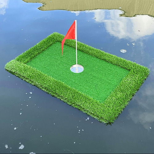 Estera De Práctica Plegable Verde De Golf Flotante Para