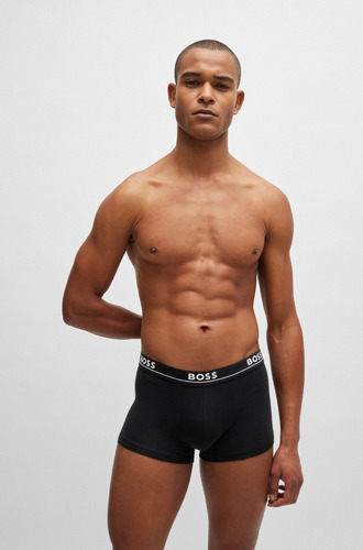3 Pack Boxer Hugo Boss Trunk Cotton Hombre - Original