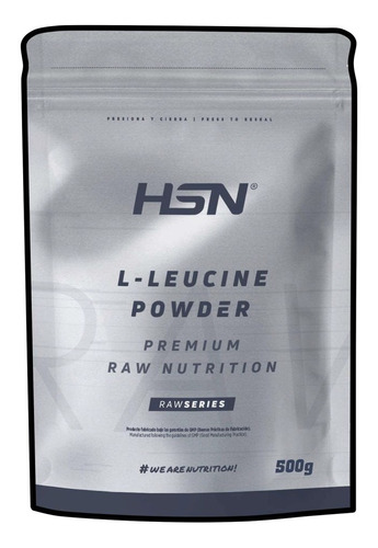 L-leucina Aminoácido Puro 500gr Raw Series De Hsn! Vegano!