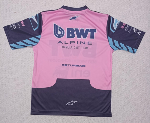 Remera Franco Colapinto , Alpine F1 Team 02 2 Rosa Chicle