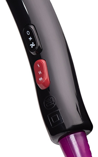 Secador de cabelo Mega Turbo Action preto 127V