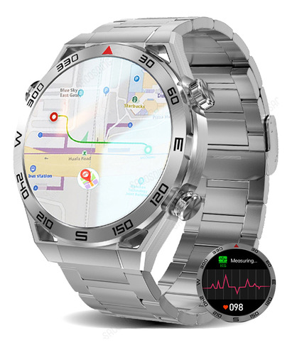 Reloj Inteligente Hombres Gps Brújula Glucemia Smart Watch