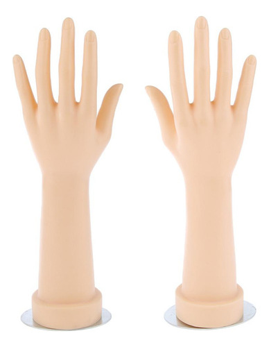 Mano Femenina Modelo Relojes Guantes Soporte Pantalla