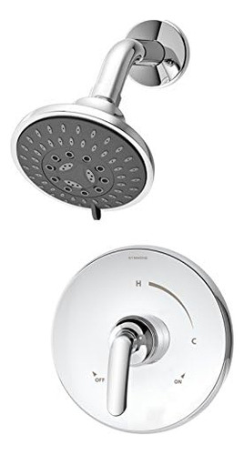 5501-trm Elm 1- Handle Shower Faucet Trim, Chrome