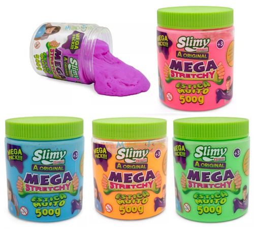Slime Mega Stretchy Mega Pack  1/2kg Mundotoys