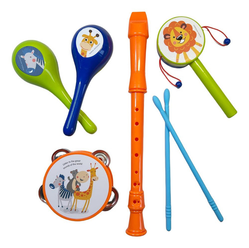 Conjunto De Instrumentos Musicales Para Niños Pequeños Para