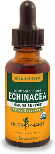 Herb Pharm Equinácea Orgánica Sin Alcohol Para Defensa In.