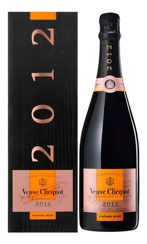 Champagne Veuve Clicquot Brut Rose Vintage 2012 750 Ml. 