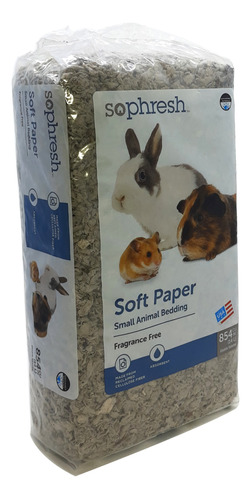 Sustrato De Papel Sophresh 14 Lt Para Hamster, Conejo 800gr