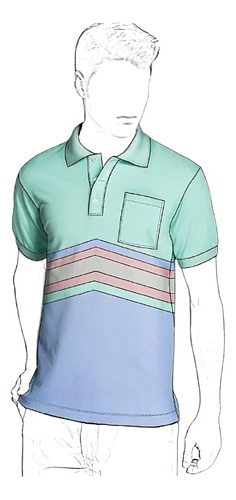 Moldería Textil Unicose -  Deporte Camiseta Polo 1927