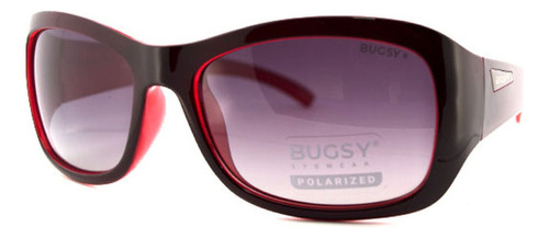 Lentes De Sol Bugsy 5127 Diseño Rojo C1