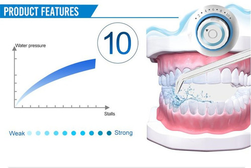 Water Flosser Pick Waterpulse Irrigador Oral Dental Wp 300
