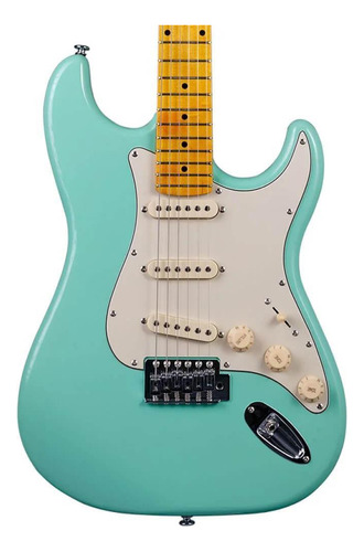 Guitarra Strato Phx St-2 Sg Vintage Surf Green Cor Azul esverdeado
