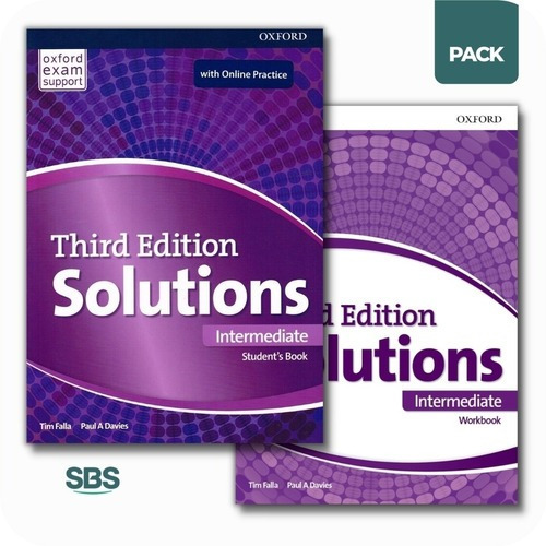 Solutions 3/ed Intermediate - Student's Book + Workbook Pa*-