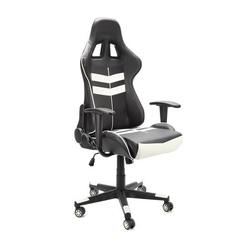 Imagen 7 de 7 de Silla Gamer Imback De Escritorio Ergonomica Reclinable Ajustable Giratoria Blanca Y Negra