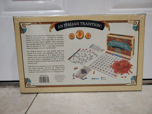 Juego De Mesa Tombola