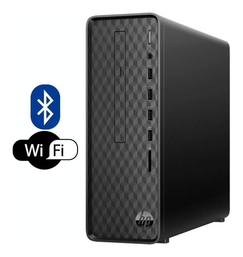 Imagen 2 de 6 de Computador Hp Slim Intel Pentium 8gb 1tb +240 Win10 +monitor