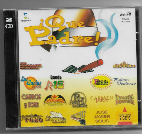 Cd Que Padre Jj Solis Banda Toro Vampiro Y Sus Fantasmas