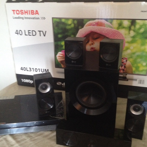 Tv 40 Led Toshiba- Home Theater LG