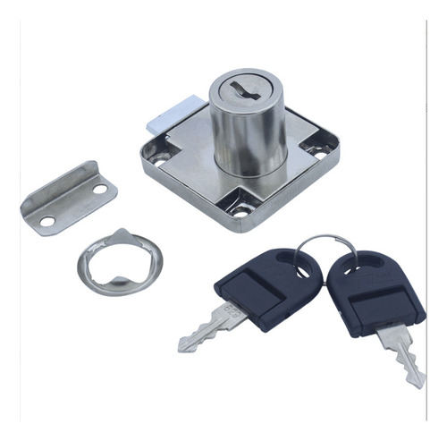 Cerradura De Cajón De Escritorio De 22 Mm Con Enchufe