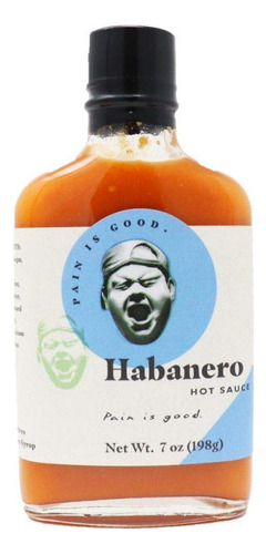 Pain Is Good Salsa De Pimienta Habanero Caliente  7 Oz  2 Pi