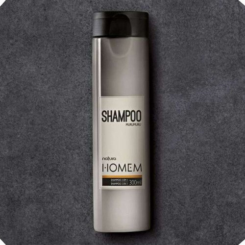 Shampoo Natura Homem 2 Em 1 Com Manteiga Murumuru D-pantenol