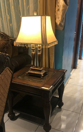 Imagen 6 de 6 de Lampara Estilo Clásico, Lampara Para Mesa En Sala O Recamara