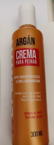 Argan Crema Para Peinar Nefertiti 300 Ml Son 2 Piezas