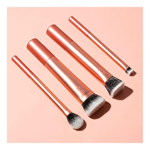 Real Techniques Face Base Makeup Brush Kit, For Concealer,