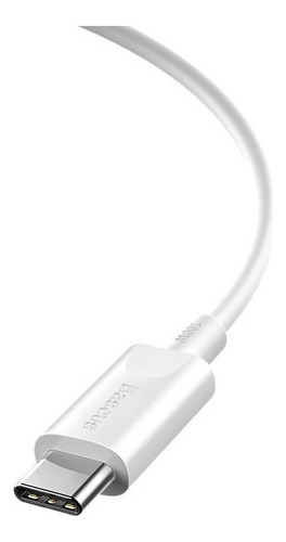 Imagen 8 de 9 de Cable Tipo C A Tipo C Baseus 20v 5a 100w 150cm Blanco
