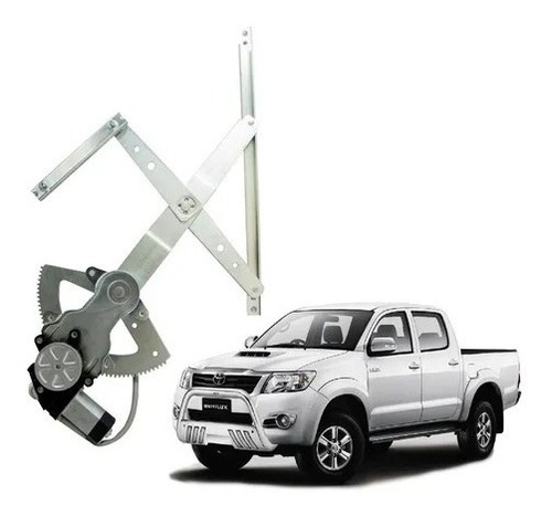 Maquina Vidro Eletrico Hilux 2005 2006 2007 Esquerdo + Motor