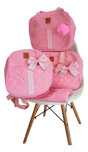 comprar Conjunto Bolsas Saida Maternidade De Menino E Menina 4 Peças