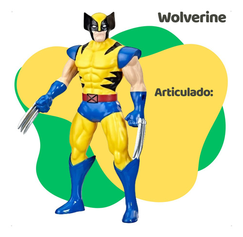 Boneco Wolverine Marvel De 24 Cm F5078 Hasbro
