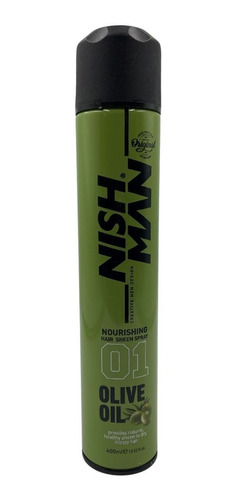 Fijador Para Cabello Nishman. Fuerte. Acabado Mate. 400ml