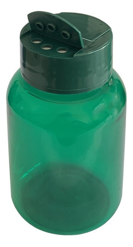 Pote Pet Vazio Para Tempero 150ml (10 Unidades) Cor Verde