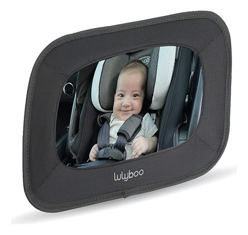 Espejo De Bebé Lulyboo Para Automóvil, Espejo Ajustable Del 