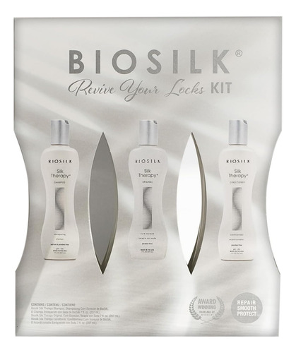 Kit Biosilk Revive Your Locks: Terapia De Seda Original De 7