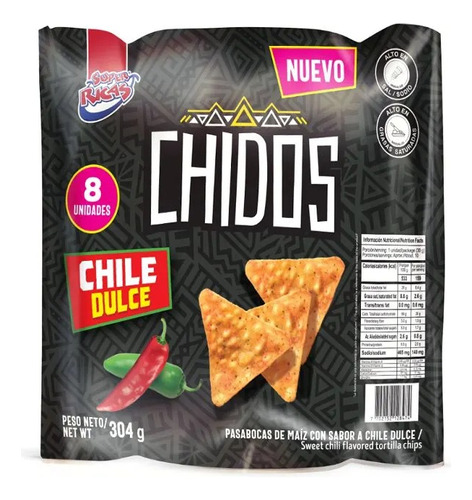 Pasabocas Chidos Chile Dulce 8 Und