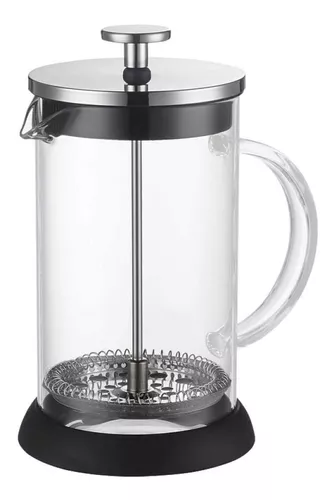 Cafetera Francesa Con Embolo 600ml Negra Ideal Infusion Café