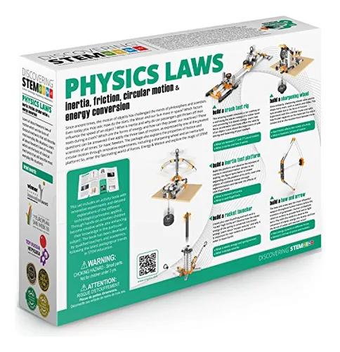 Set De Construcción Engino Physics Con 118 Piezas Para Niños