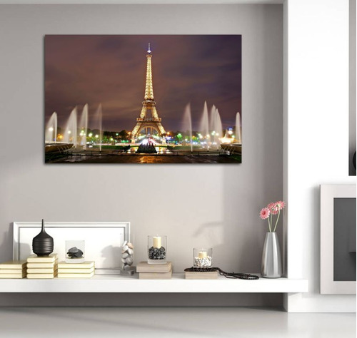 Vinilo Decorativo 60x90cm Paris Torre Eiffel Francia M10