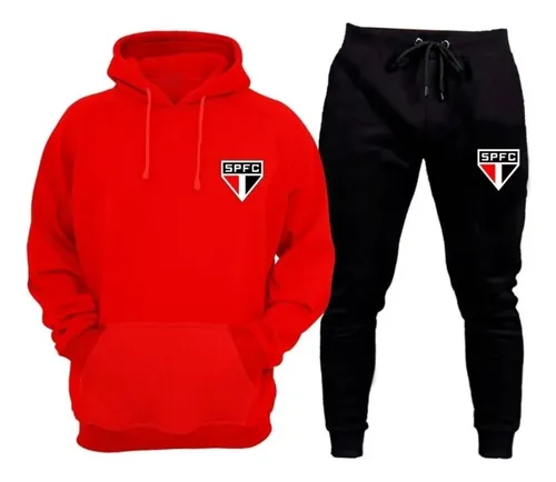 Conjunto de hotsell moletom sao paulo