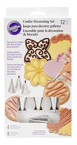 Juego De Suministros Para Decorar Galletas Wilton, 12 Piezas